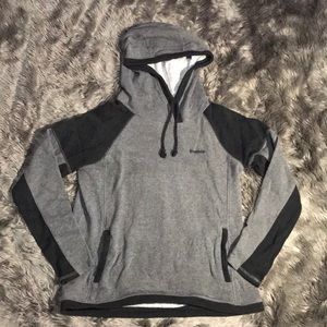 Reebok gray and black hoodie